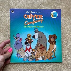BOGO Vintage Walt Disney Pictures Oliver & Company "The More the Merrier" 1988